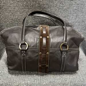 Billy Bag Brown Leather Handbag